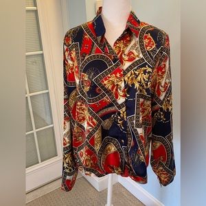 Sharp looking women’s blouse size  L
